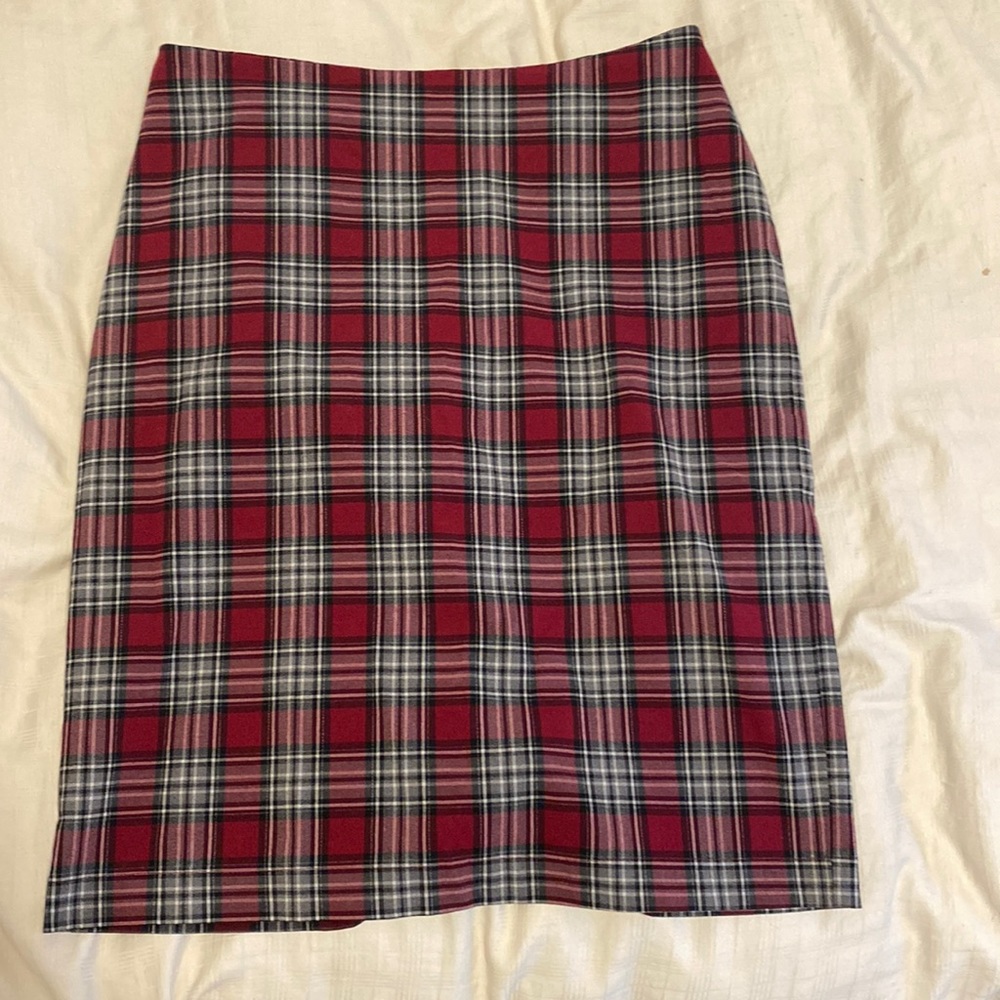 vintage plum skirt
